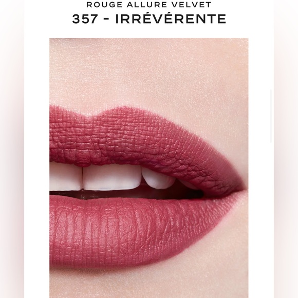 Chanel Rouge Allure Velvet Luminous Matte Lipstick in #357 “IRRÉVÉRENTE” - Picture 3 of 7
